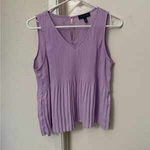 The Limited Lavender Sleeveless Blouse